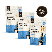 Load image into Gallery viewer, High-Protein Instant Oatmilk - Vanilla (12 Single Servings)