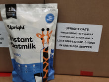 Load image into Gallery viewer, Wholesale - High-Protein Instant Oatmilk - Vanilla (Single Servings) - Case Of 24