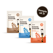 Load image into Gallery viewer, High-Protein Instant Oatmilk - Variety Sample Pack (3 Single Serving Sachets)