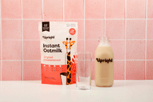 Load image into Gallery viewer, high-protein instant oatmilk - original (12 single servings)