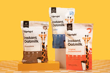 Load image into Gallery viewer, high-protein instant oatmilk - variety 3 pack (single serving format)