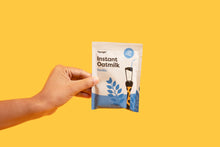 Load image into Gallery viewer, high-protein instant oatmilk - vanilla (12 single servings)