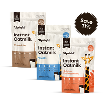Load image into Gallery viewer, High-Protein Instant Oatmilk - Variety 3 Pack (Single Serving Format)
