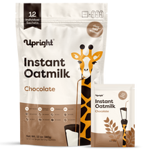Load image into Gallery viewer, High-Protein Instant Oatmilk - Chocolate (12 Single Servings)
