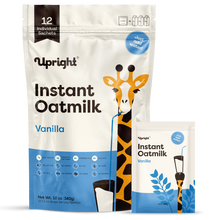 Load image into Gallery viewer, High-Protein Instant Oatmilk - Vanilla (12 Single Servings)
