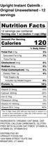 Load image into Gallery viewer, high-protein instant oatmilk - original unsweetened (bulk format)
