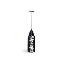Load image into Gallery viewer, Upright black electric handheld frother
