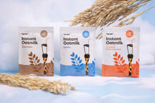 Load image into Gallery viewer, high-protein instant oatmilk - variety sample pack (3 single serving sachets)
